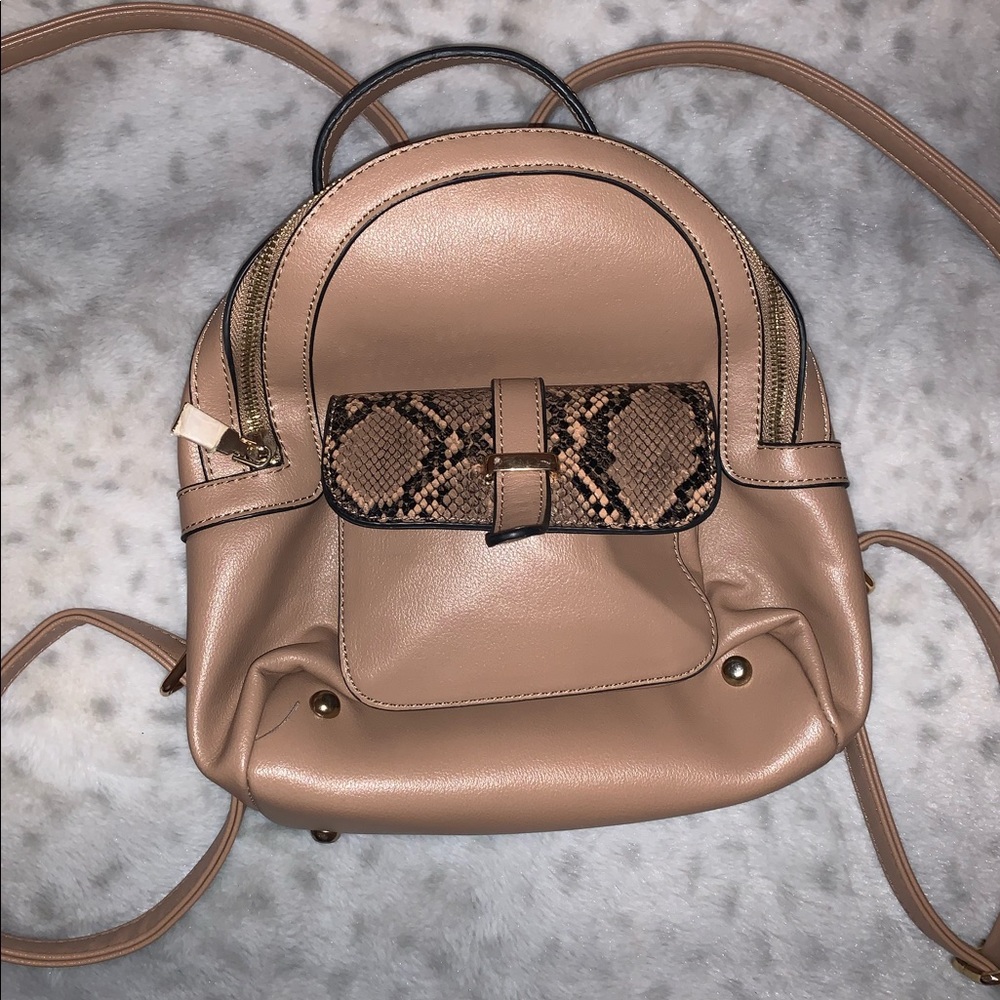3for20$🔥Tan Beige mini backpack